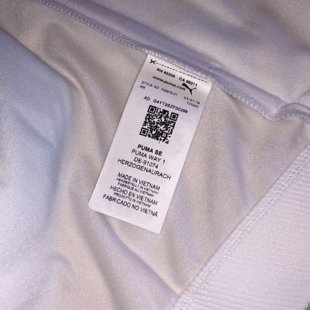 NWT PUMA DROIT AU BUT L SLIM FIT OM Stadium Jacket athletic dry moisture manage - Picture 11 of 13